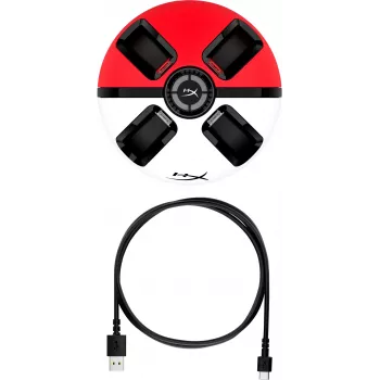 HyperX ChargePlay Quad 2 – Įkrovimo stotelė 4 žaidimų pultams