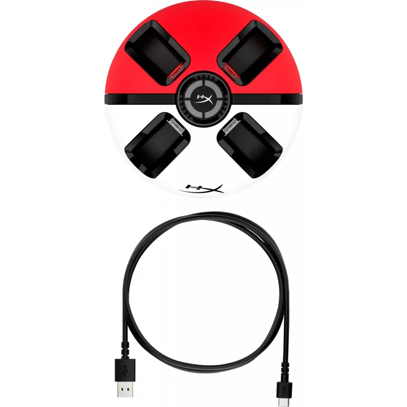 HyperX ChargePlay Quad 2 – Įkrovimo stotelė 4 žaidimų pultams