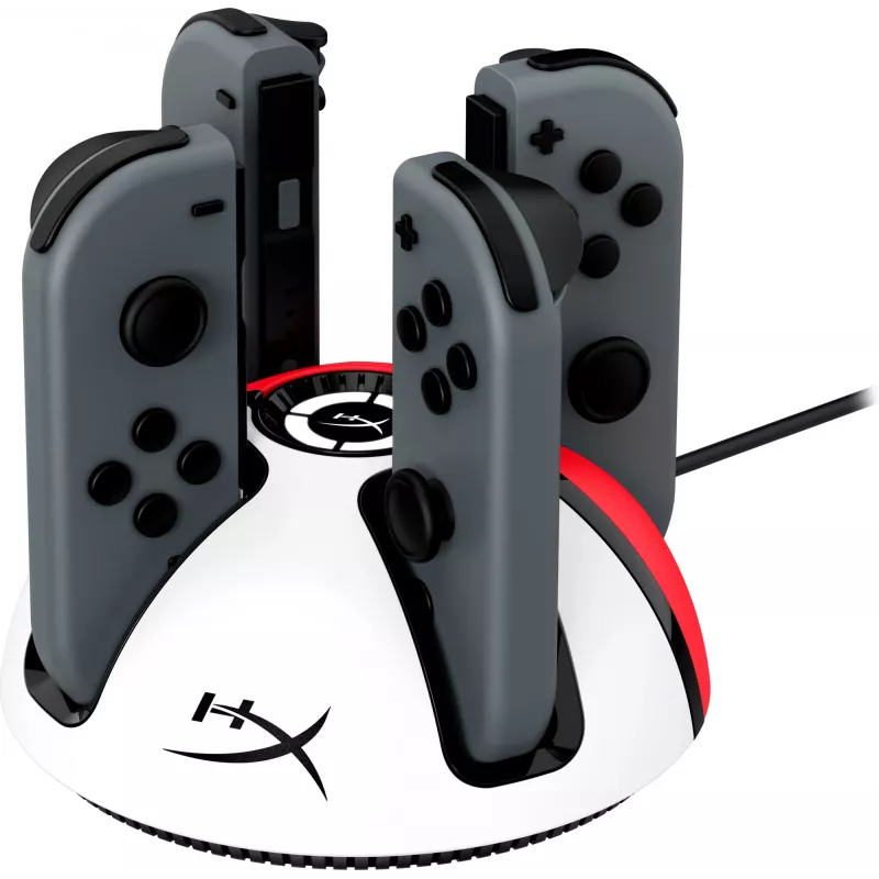 HyperX ChargePlay Quad 2 – Įkrovimo stotelė 4 žaidimų pultams