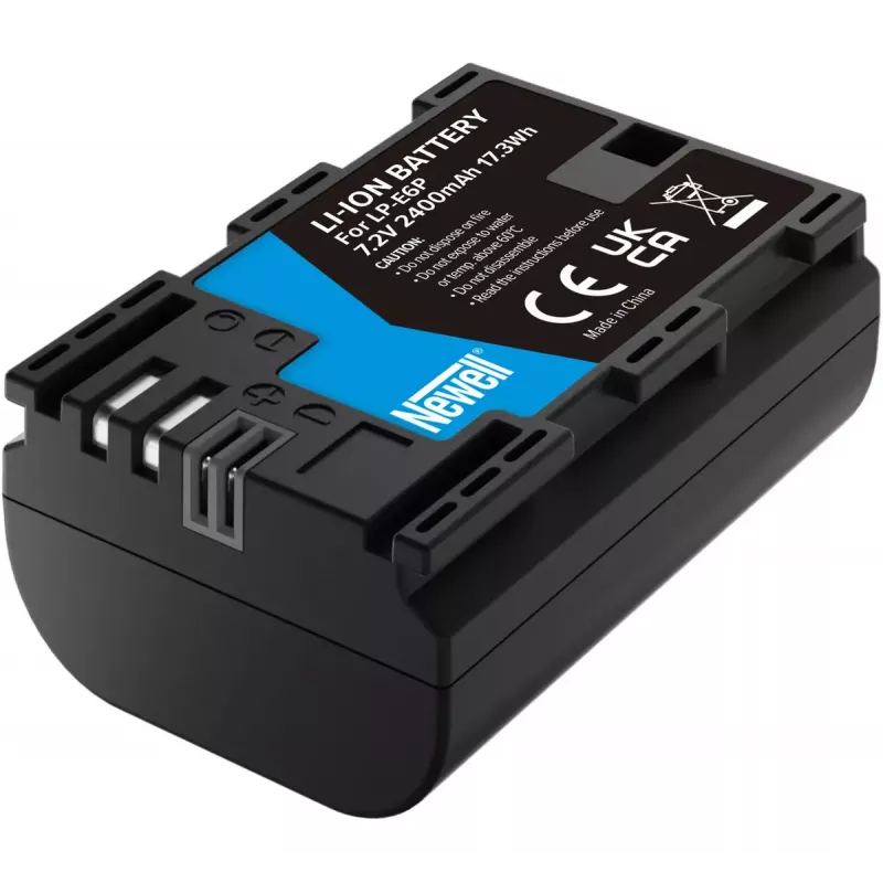 Baterija Newell LP-E6P skirta Canon, 7,2V 2000mAh, įkraunama fotoaparato baterija