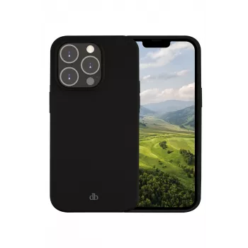 Odinis dėklas dbramante1928 Costa Rica, skirtas iPhone 14 Pro, Night Black, tinka 6,1 colio / 15,5 cm ekranams