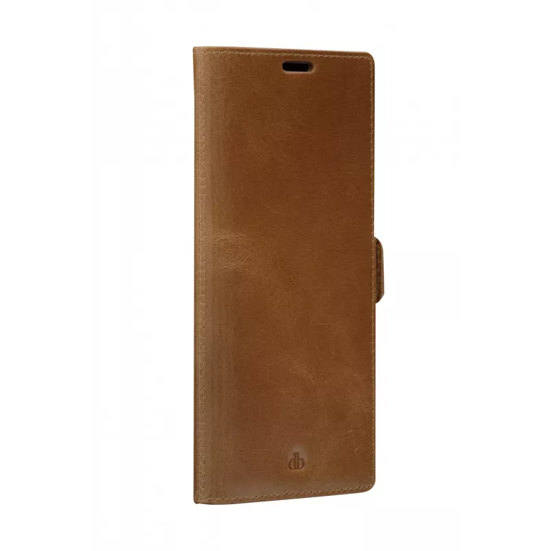 Folio dėklas dbramante1928 Copenhagen Slim, Samsung Galaxy S22 Ultra, 6,8 colio ekranui, Tan
