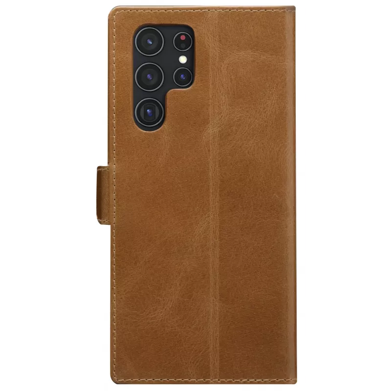 Folio dėklas dbramante1928 Copenhagen Slim, Samsung Galaxy S22 Ultra, 6,8 colio ekranui, Tan