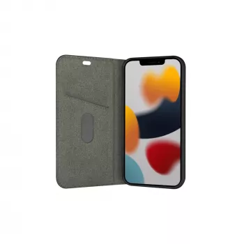Dėklas-piniginė dbramante1928 Bulk Bergen iPhone 13 Pro Max – juoda, 6,7 col.