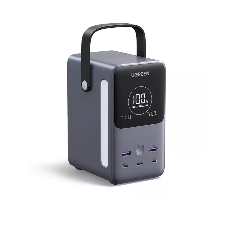Ugreen Nexode Power Bank 48000 mAh pilka