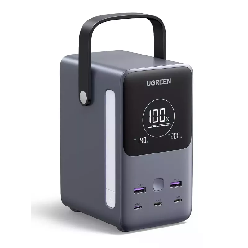 Ugreen Nexode Power Bank 48000 mAh pilka