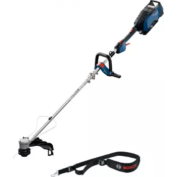 Bosch 0 600 8D0 200 akumuliatorinis žoliapjovė/pjūklas 40 cm Juoda, Mėlyna
