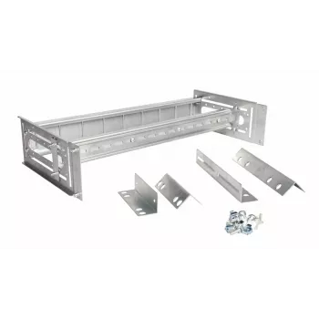 Rack bėgelis EQUIP EZR-DIN-3 — 19 colių (48,3 cm) 3U DIN, RAL7035 pilka, plotis 485 mm, gylis 150 mm
