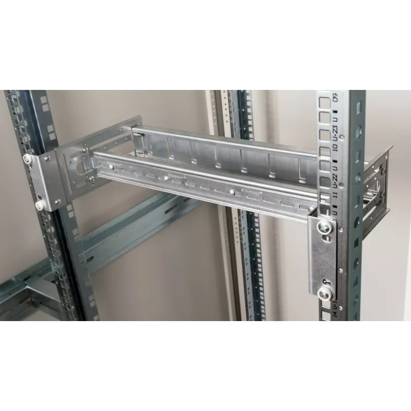 Rack bėgelis EQUIP EZR-DIN-3 — 19 colių (48,3 cm) 3U DIN, RAL7035 pilka, plotis 485 mm, gylis 150 mm