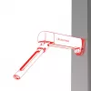 Kišeninis darbinis žibintuvėlis Ledlenser W7R Work Black LED 220 lm 2500 mAh