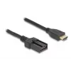DeLOCK HDMI automobilinis laidas HDMI-A kištukas į HDMI-E kištuką 3 m 4K 60 Hz
