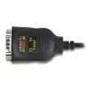 DeLOCK USB 2.0 Type-A į RS-232 D-Sub 9 jungtis su 2,5 kV galvanine izoliacija, 2 m