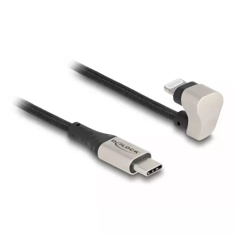 Duomenų ir įkrovimo laidas DeLOCK USB Type-C – Lightning 1 m 3 A