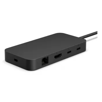 Docking stotelė Microsoft Surface USB4 Dock, juoda, 100W maitinimo tiekimas