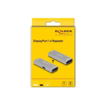 DeLOCK DisplayPort 1.4 kartotuvas 8K 30 Hz 20 m