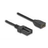 DeLOCK HDMI automobilinis kabelis HDMI-A lizdas – HDMI-E kištukas 3 m 4K 60 Hz