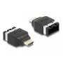 DeLOCK HDMI automobilinis adapteris HDMI-E lizdas į HDMI-A kištukas 4K 60 Hz