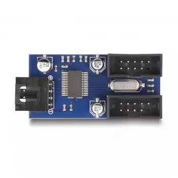 DeLOCK USB 2.0 vidinis šakotuvas, 2x 9 kontaktų jungtis, juoda/mėlyna