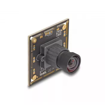 Web kamera DeLOCK 12069 2,1 MP 1920 x 1080 pikselių USB 2.0 Juoda
