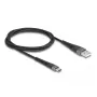 USB laidas DeLOCK 81121 1 m USB A USB C USB 2.0 0.48 Gbit/s