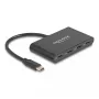 DeLOCK 64129 USB 3.2 Gen 2 Type-C USB centras 5000 Mbit/s Juodas