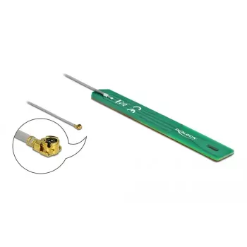 Antena DeLOCK 12692, LPWAN, 880–960 MHz, 2 dBi, MHF, 0,07 m