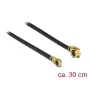 Koaksialinis kabelis DeLOCK 89649 0,3 m MHF I-PEX MHF IV HSC MXHP32