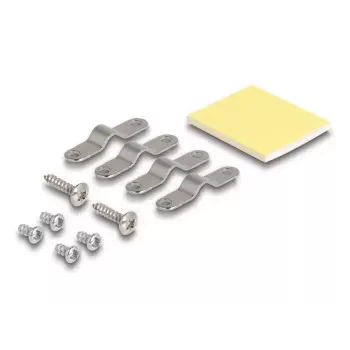 DeLOCK LSA Cat.6 tinklo jungčių dėžutė juoda Metalas Plastikas 41mm 69mm 26mm