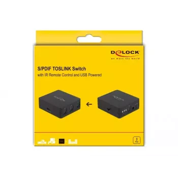 S/PDIF TOSLINK jungiklis DeLOCK 63395