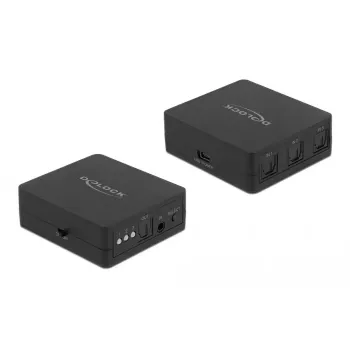 S/PDIF TOSLINK jungiklis DeLOCK 63395