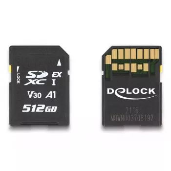 DeLOCK 512GB UHS-I SD Express atminties kortelė 54092