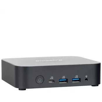 bluechip BUSINESSline M14150 Intel® N N150 8 GB DDR5-SDRAM 500 GB SSD Windows 11 Pro Mini PC Juoda