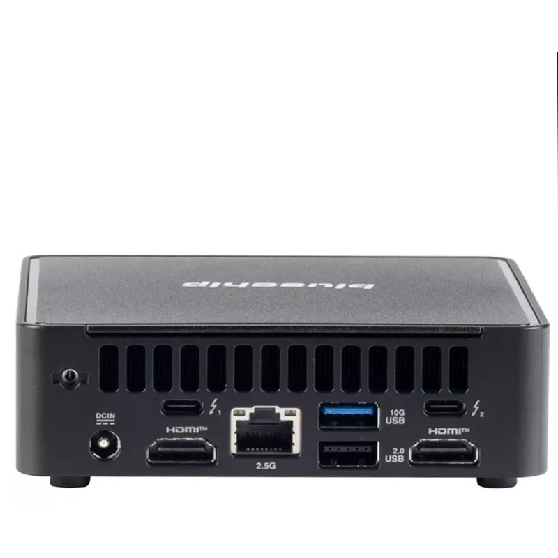 bluechip BUSINESSline M1550 Intel Core 5 210H 16 GB DDR5-SDRAM 500 GB SSD Windows 11 Pro Mini PC Juoda