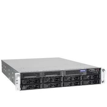 bluechip SERVERline R42316s 2 HE Rack, Intel® Xeon® Silver 4410Y / 2,00 GHz, TPM modulis, 32 GB DDR5, 2 x 960 GB SSD, 2 x 10 Gigabit Ethernet
