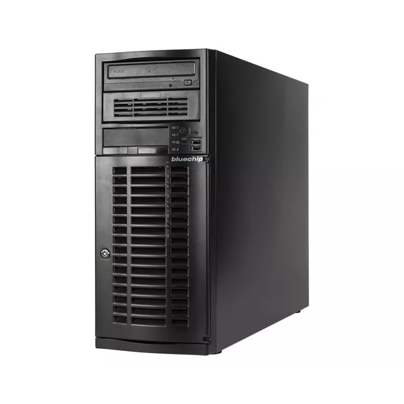 bluechip SERVERline T40317s Tower, Intel® Xeon® Silver 4410Y procesorius / iki 3.90 GHz, 32 GB DDR5, 2 x 960 GB SSD, 2 x RJ45 (10 Gb/s)