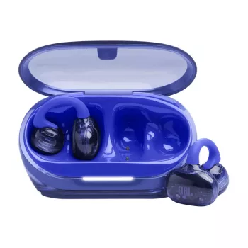 Ausinės JBL Soundgear Clips, True Wireless Stereo (TWS), užkabinamos, mėlynos