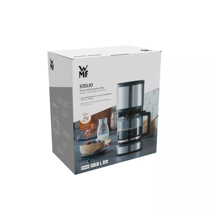 WMF Stelio 0412150011 Pusiau automatinis lašinis kavos aparatas 1,25 L
