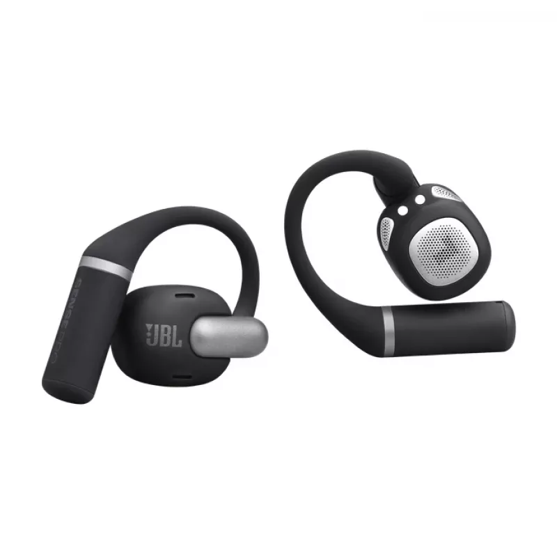 Ausinės JBL Sense Pro TWS Bluetooth užkabinamos ant ausies skambučiams ir muzikai, 20–40000 Hz, 95,2 g, Juodos