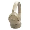 Ausinės JBL Tune 680NC, laidinės ir belaidės (Bluetooth, USB-C), antausinės, lankelis, smėlio spalvos, 20–20000 Hz, 161 g