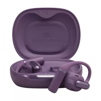 Ausinės JBL Sense Pro TWS Bluetooth ausų kabliukas Intraaurinės 20–40000 Hz USB-C įkrovimo stovas Violetinė