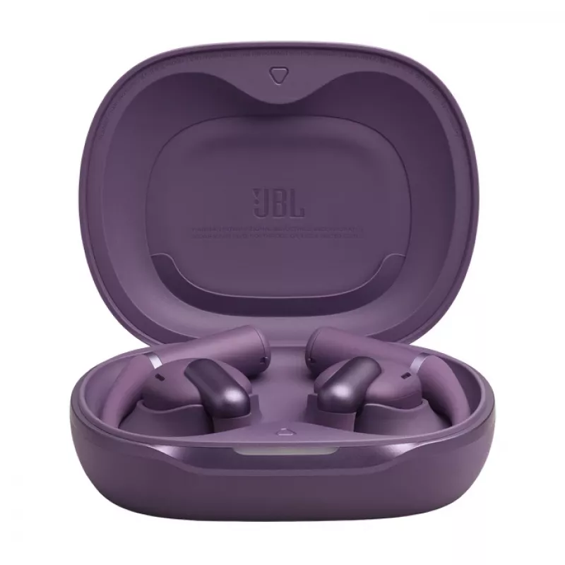 Ausinės JBL Sense Pro TWS Bluetooth ausų kabliukas Intraaurinės 20–40000 Hz USB-C įkrovimo stovas Violetinė