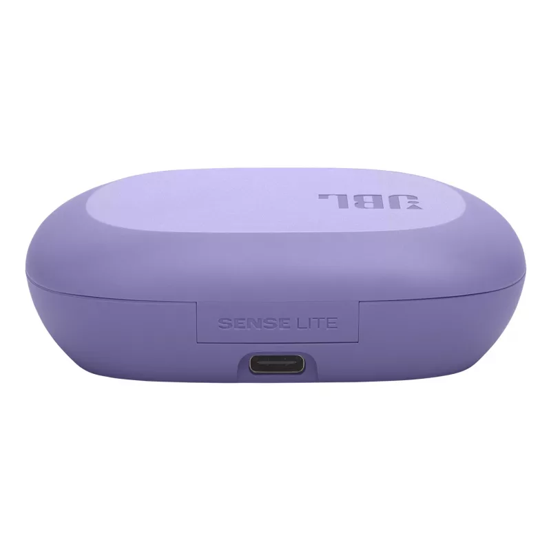 JBL Sense Lite belaidės ausinės, ausų kabliukai, muzika, Bluetooth, violetinė