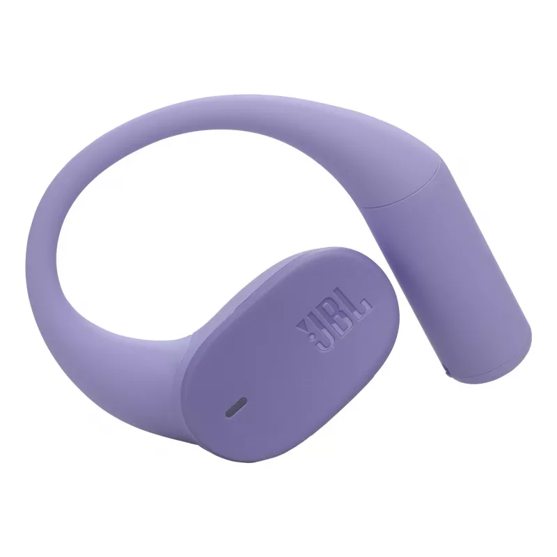 JBL Sense Lite belaidės ausinės, ausų kabliukai, muzika, Bluetooth, violetinė