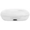Ausinės JBL Sense Lite — belaidės Bluetooth ausų kilpa, intraauralinės, 20–20000 Hz, 83.5 g, baltos