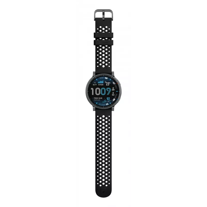 Išmanusis laikrodis Amazfit Active Max apvalus AMOLED 1,5 colio 480×480 jutiklinis 64MB RAM 4GB 658mAh Juodas