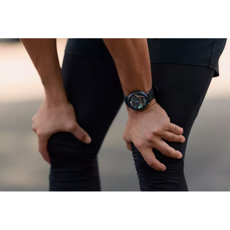 Išmanusis laikrodis Amazfit Active Max apvalus AMOLED 1,5 colio 480×480 jutiklinis 64MB RAM 4GB 658mAh Juodas