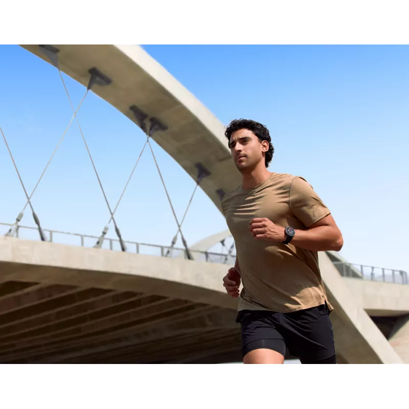 Išmanusis laikrodis Amazfit Active Max apvalus AMOLED 1,5 colio 480×480 jutiklinis 64MB RAM 4GB 658mAh Juodas