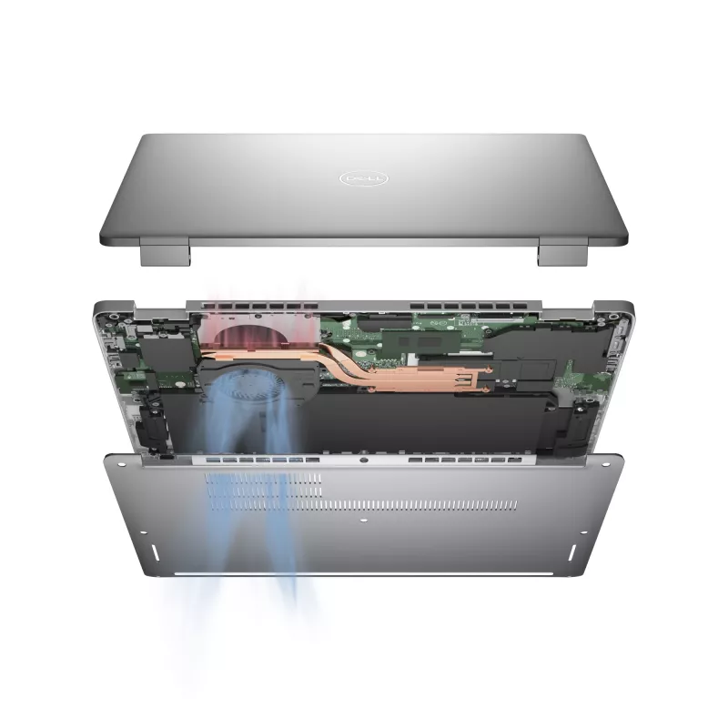 Atnaujintas Nešiojamas kompiuteris DELL Latitude 5330, Intel® Core™ i7-1265U, 33,8 cm (13,3 inch) Full HD, 16 GB DDR4, 256 GB SSD, Windows 11 Pro, pilka