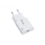 Sieninis įkroviklis EQUIP 1-Port 20W GaN USB-C PD — 100–240V įėjimas, 12V maks. išėjimas, baltas