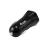 Equip 245510 universalus automobilinis įkroviklis su dviem USB prievadais, juodas